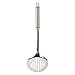 HeyLR Stainless Steel 18/8 Kitchen Utensil Tool Slotted Skimmer with Ergonomic Handle