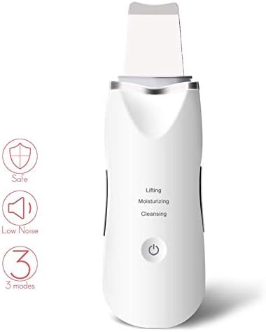 Facial Skin Scrubber, USB Blackhead Remover Comedone Extractor, Facial Skin Pore Cleanser IP6X waterproof, for Anti-age Skin Care for Personal Salon Facial Care