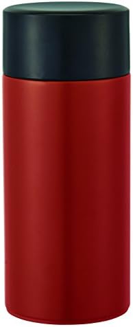 Travel mug, compact stainless mug bottle for kids, Hot and cold, 6.7 Ounces (Ume-red)