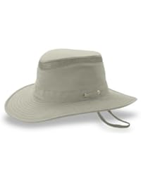 Tilley T5MO Organic Cotton Airflo Hat, Khaki With Olive Underbrim, 7 5/8