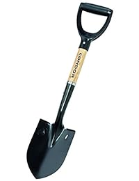 Condor Tool & KNIFE, 4 x 4 Ronda Pala, mango de madera de fresno con polipropileno