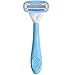 Solimo 5-Blade Razor for Women, Handle & 2 Cartridges (Cartridges fit Solimo Razor Handles only)