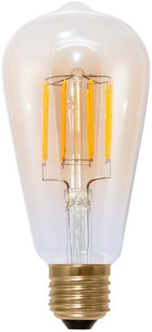 Pack of 6 - Vintage Filaments S21 LED Light Bulb