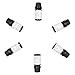 Aromatherapy Essential Oils 10ML 6 Pack Nature Lavender Tea Tree Lemon Sweet Orange Peppermint Rosemary for Diffuser Humidifier Massage