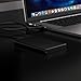 Sabrent Ultra Slim USB 2.0 to 2.5-Inch SATA External Aluminum Hard Drive Enclosure [Black] (EC-UK25)