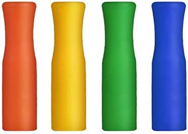 Reusable Stainless Steel Drinking Metal Straw Boba Thingsom-Drinking-XIM1700 Bubble Tea Smoothie Straws Bent Straight Colorful Tubes Eco Friendly with Bag