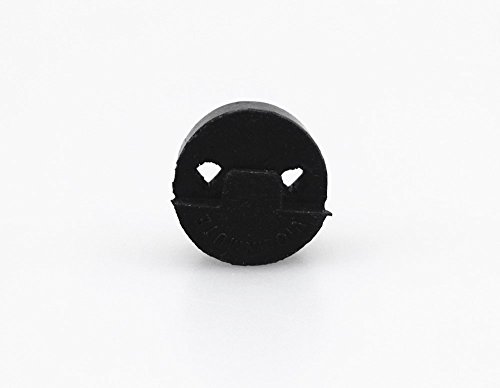 image for Honbay 2pcs Black Rubber Round Violin Viola Mute