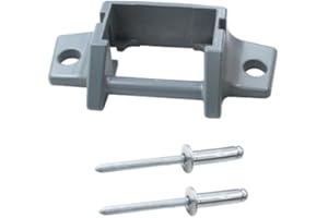 ZTTM New RV Awning mounting Brackets Replacement for Dometic 3310811.009M Die-cast Foot SVC Kit, Awning Bottom Brackets Suit for Dometic A&E 8300 / 8500 / 8700 / 9000 Awnings