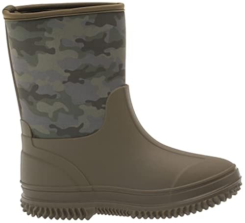 Western Chief Kid's Freestyle Neoprene Rain Boot, Olive, in