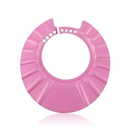 SOCHEP Safe and Soft Bathing Baby Shower Cap for Kids (Multicolour)