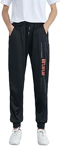 Women's Yoga Pants with Drawstring Active Casual Trousers Straight Leg Pants for Running Gym Workout Training Jogging