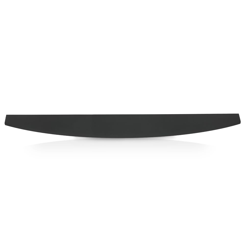 CROSSDESIGN Black Textured Tailgate Spoiler Cap Molding for 2019-2022 Ram 2500/3500 | 68364364AA Compatible