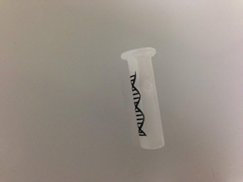 DNA Tokers Glass Tips 1 Round White with Free I'm Baked Bro &amp; Doob Tubes Sticker
