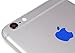 Blue Color Changer Overlay for Apple iPhone 6 and 6 Plus Logo Vinyl Sticker Decal