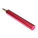 Whitelotous Brass Leather Craft Top Edge Dye Roller Pen Applicator Leather Craft Oil Painting Making Tool (Red)