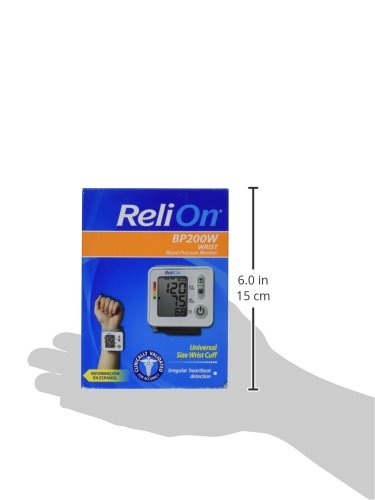 Relion BP 200W Wrist Blood Pressure Monitor