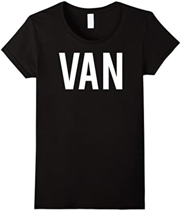 Womens Van T Shirt - Cool new funny name fan cheap gift tee Small Black