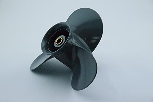 Propeller for Honda Outboard 58130-ZW9-V31ZA , 9 1/4X10, fit on 9.9, 15, 20 HP, New