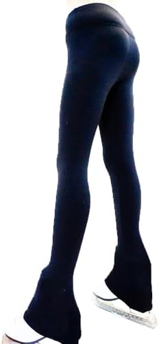 Kid Girls Sports Bottoms Workout Tights Trousers Dancing Figure Skating Pants