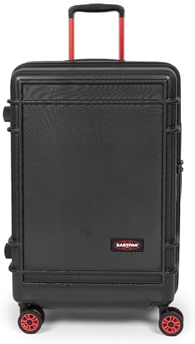 Amazon.com | EASTPAK TRANS4 L Suitcase, Black Denim (Grey), Talla