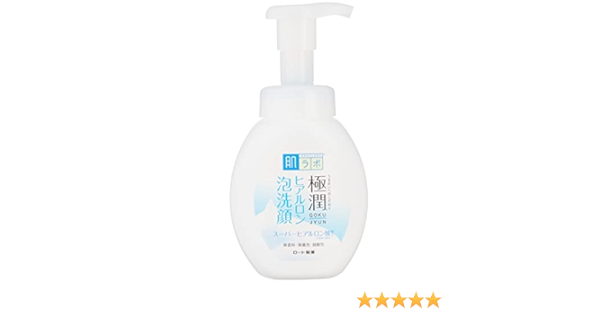 Hada Labo Super Hyaluronic Acid Hydrating Foam Wash 160ml Amazon Sg Beauty