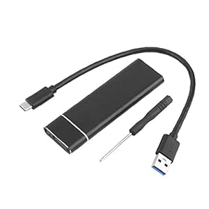 Berrywho Hard Drive Disk Box NGFF External Hard Drive Type-C converter adapter behuizing geval Solid State Hard Disk Box…