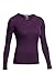 Icebreaker Merino 175 Women's Everyday Cold Weather Base Layer Thermal Long Sleeve Crewneck T-Shirt, Small, Vino
