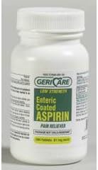 ASPIRIN TABS 81 MG E/C *QLT- 300/BT [Health and Beauty] [Health and Beauty]