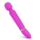 Boomile Bullet Wand Vibrator - 12 Powerful Vibrating Modes, Therapeutic Body Massager for Back, Neck, Muscle Aches and Body Relaxing - Cordless & Rechargeable