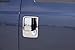 Putco 401209 Chrome Trim Door Handle Covers without Passenger Keyhole for Super Duty (4 Door)