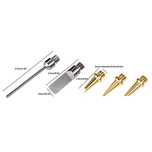Soldering Iron Tips For HS-1115K Pro Butane Gas Soldering Iron Kit Replacement Tips Welding Tools and Accessories 5pcs