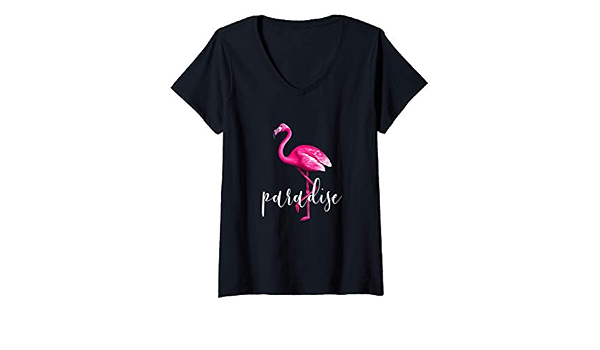 Flamingo V-Neck T-Shirt 