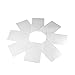 EVA Foam Paper Sheet (50 pcs)-8x12 Inch-2mm Thick A4 Size for Children's Craft Activities DIY Cutters Art-21x30cm (White)