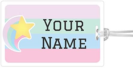 Durable Large Luggage & Bag Tag Shooting Star Design