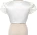 Little Girls Long Sleeve Open Front Shrug Kids Button Cardigan Knit Sweater