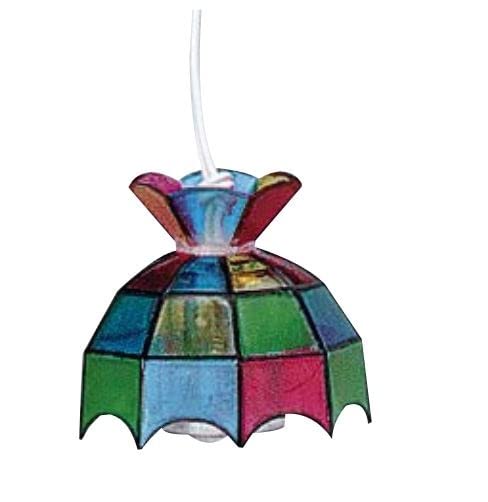Rulke Rulke010558 Hanging Lamp with Tiffany Shade