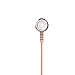 AutumnFall 3.5 mm Wired Earphone, Original Headphone with Noise Isolating Sports Earbuds for Iphone, Ipad,samsung,android Cellphone,tablet Pc (Rose Gold)