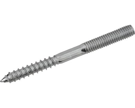 Dresselhaus 0/2231/001/6,0/100/ /02 Stockschrauben mit reduziert gewalztem Holzgewinde und I-Stern TORX 15, 6 x 100, galv. ve