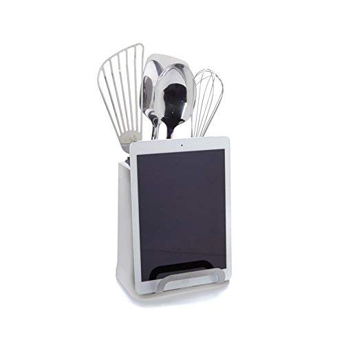 Curtis Stone Multifunction Utensil Caddy and Tablet Stand (Certified Refurbished) - Thumbnail 2