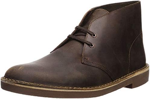 clarks men's bushacre 2 chukka boot beeswax