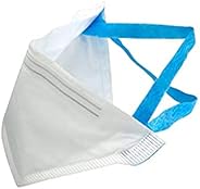 Jackson Safety N95 Mask NIOSH-Approved – 50 Pack – USA Made Disposable Face Protection Filter Shield & Par