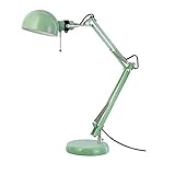 Classic Work Lamp for Desk in Vintage Turquoise Green for Home Office, IKEA 103.214.25