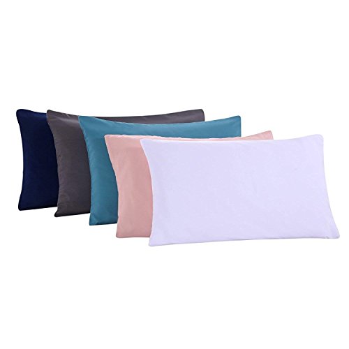 4 Zippered+Pillowcases+Microfiber+Experience+Washable