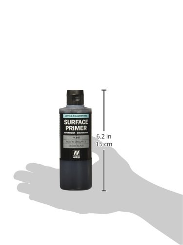 Vallejo Gloss Black Primer 200ml Paint
