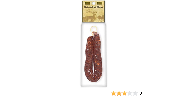 Chorizo Sarta Extra Ciervo Montes Universales (250g) : Amazon ...