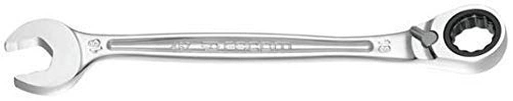 FACOM 467B.36 Metric Combination Ratchet Wrench, Silver, 36 mm