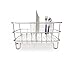 simplehuman Compact Wire Frame Dish Rack, Stainless Steel