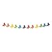 Fun Express Unicorn Garland, Rainbow Colors - 7 feet long - Hanging Party Decor