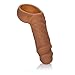 CalExotics Packer Gear STP Packer – Realistic Prosthetic Stand To Pee Strap On Sex - Trans Transitioning FTM Adult Female To Male - Brown