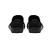 Converse Kids' Chuck Taylor All Star Canvas Low Top Sneaker, Black Monochrome, 3 M US Little Kid